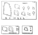 Page G Diagram and Parts List for 9374-1  Briggs and Stratton Generator